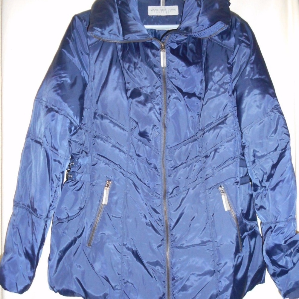 Marc New York Andrew Marc zip Down Puffer coat - Picture 1 of 8